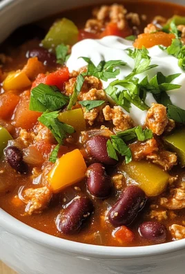 Easy Ground Chicken Chili