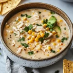 Easy Mexican Street Corn White Chicken Chili Recipe