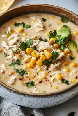 Easy Mexican Street Corn White Chicken Chili Recipe
