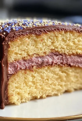 French Butter Cake with Old Fashioned Fudge Frosting