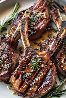 Garlic Rosemary Grilled Lamb Chops