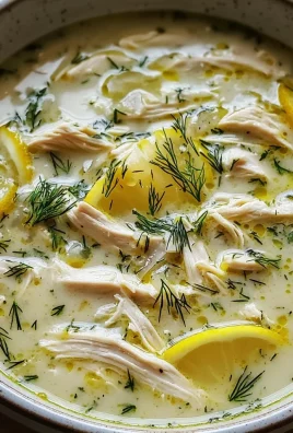 Greek Lemon Chicken Soup