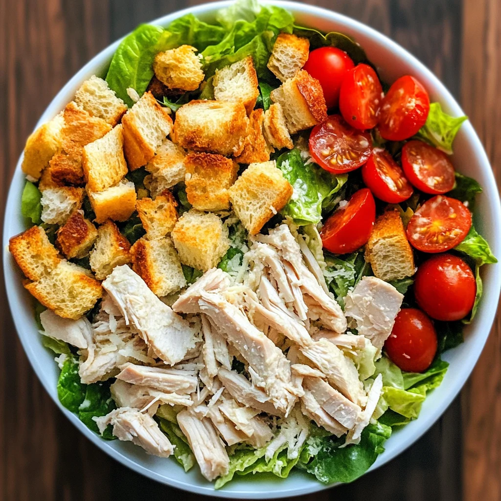 Healthy Turkey Caesar Salad Recipe image 3