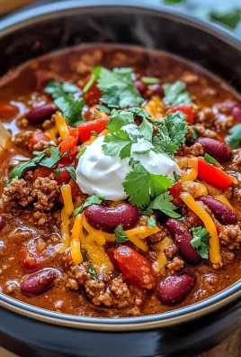 Homemade Beef Chili Recipe