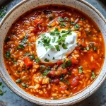 Homemade Tomato Rice Soup