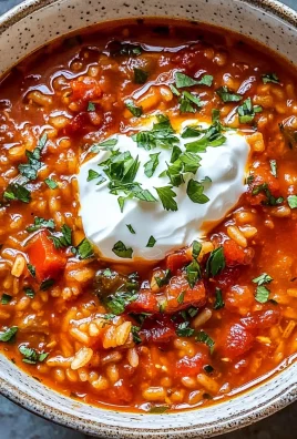 Homemade Tomato Rice Soup