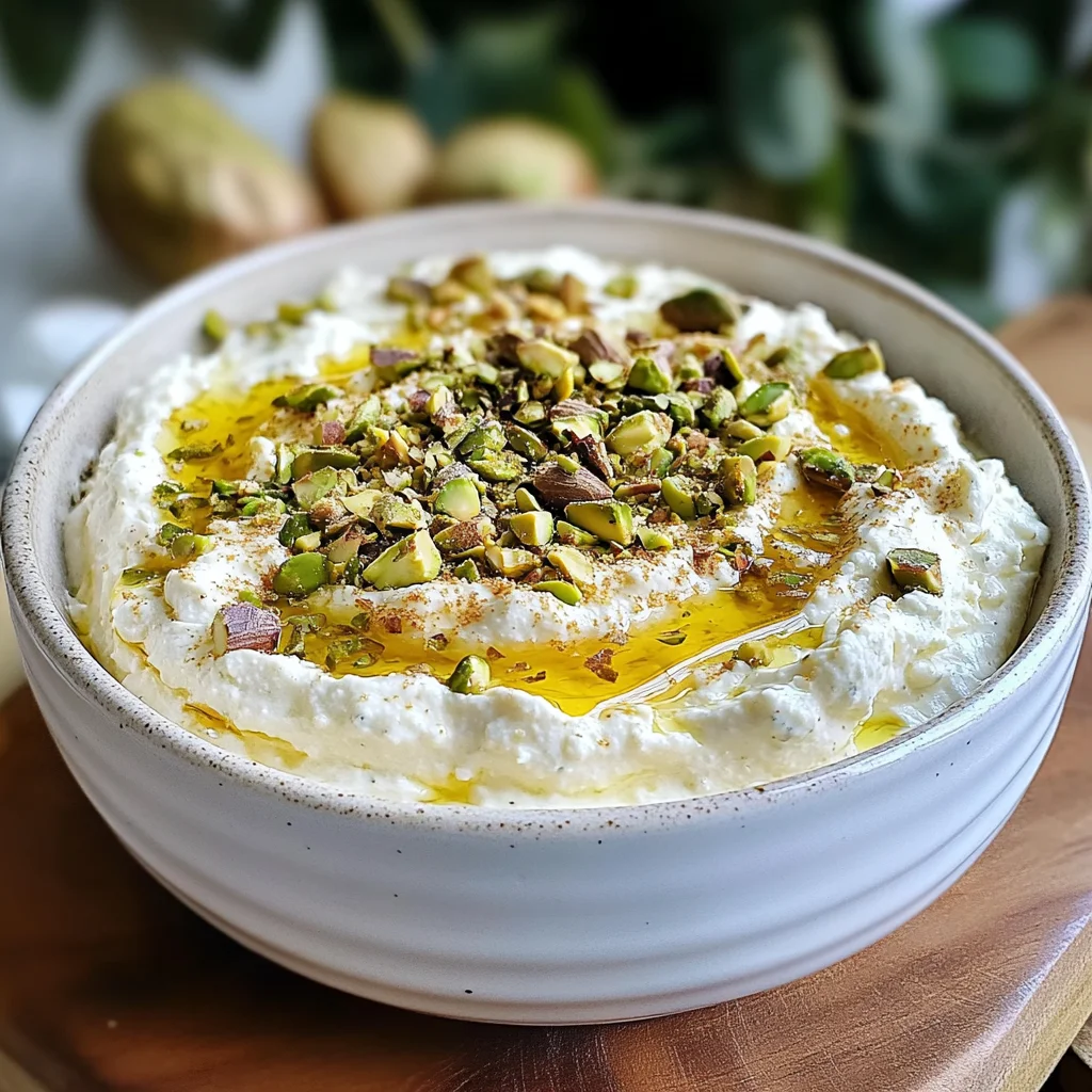 Honey & Pistachio Whipped Feta Dip