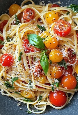 Ina Garten’s Summer Garden Pasta with Fresh Cherry Tomatoes