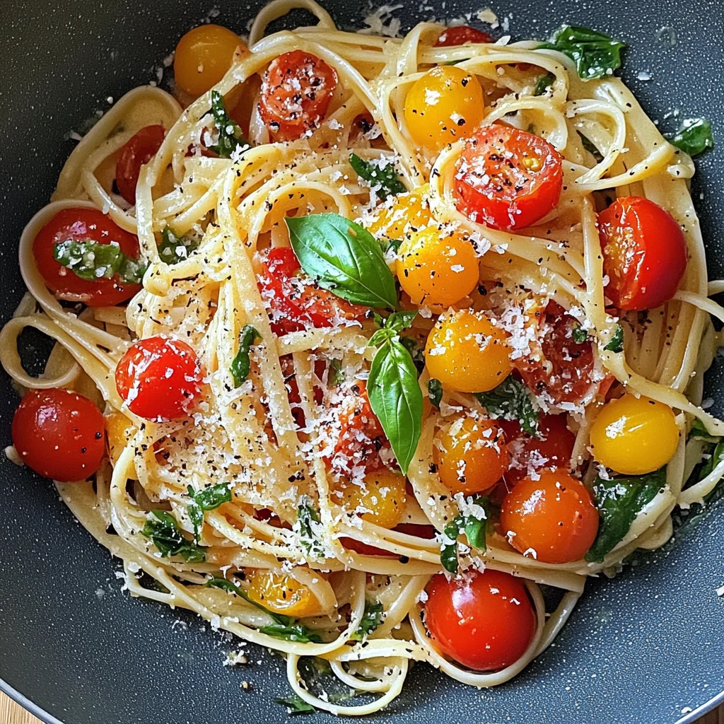Ina Garten’s Summer Garden Pasta with Fresh Cherry Tomatoes