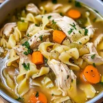 Instant Pot Chicken Noodle Soup