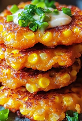 Irresistibly Crispy Cheesy Corn Fritters