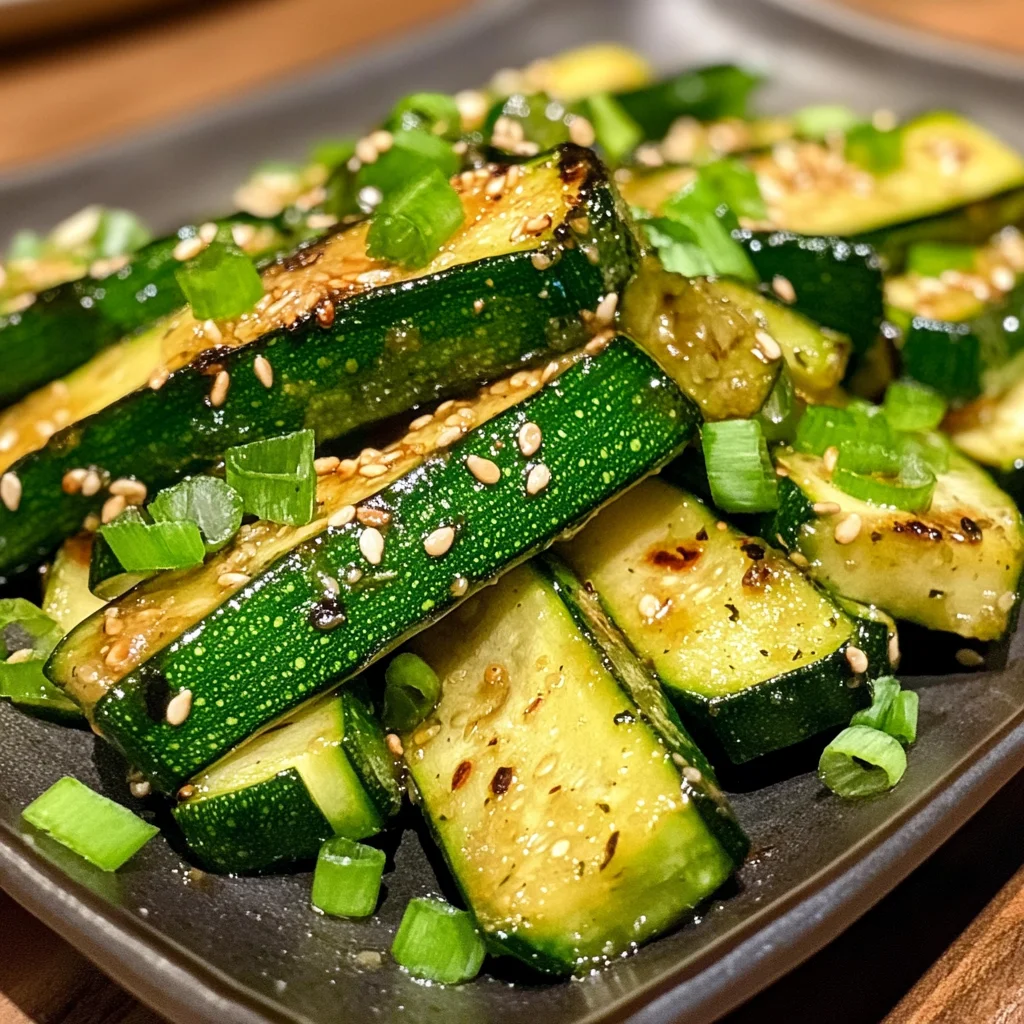 Japanese Steakhouse Hibachi Zucchini