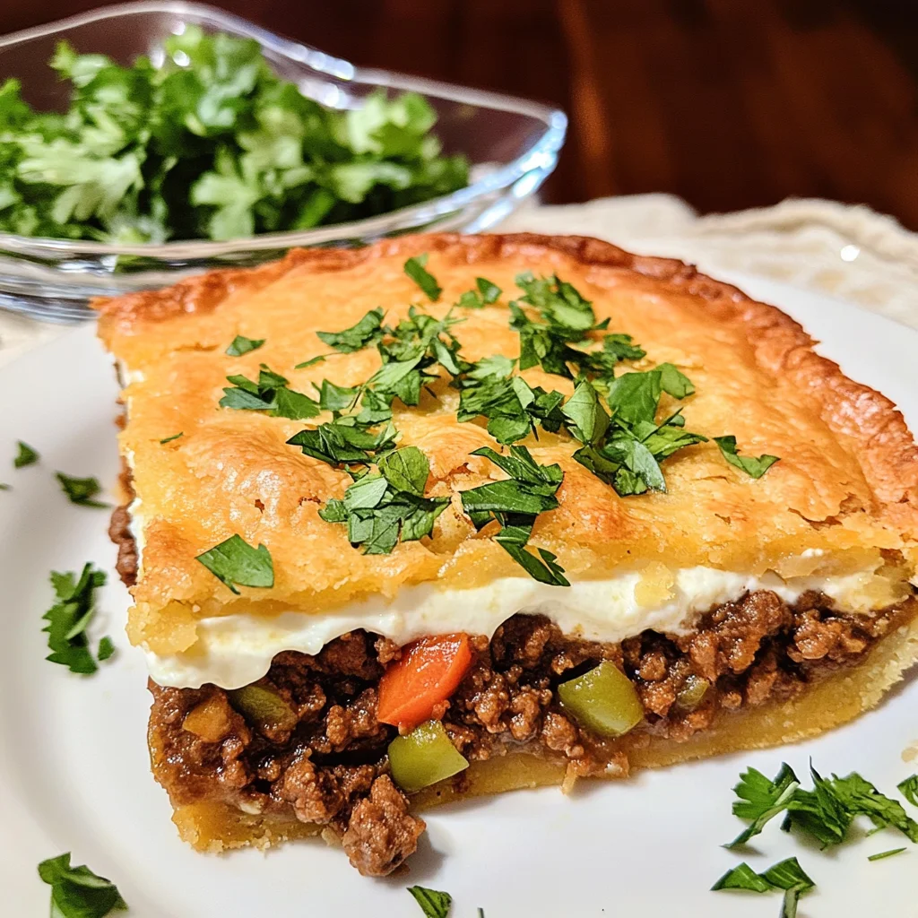 Keto Beef Tamale Pie