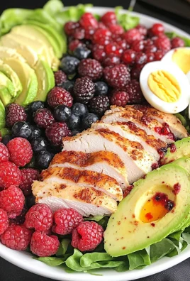 Keto Cobb Salad With Berries