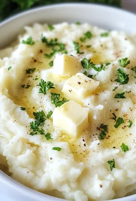 Keto Garlic Cauliflower Mash Recipe