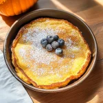 Keto Pumpkin Spice Dutch Baby