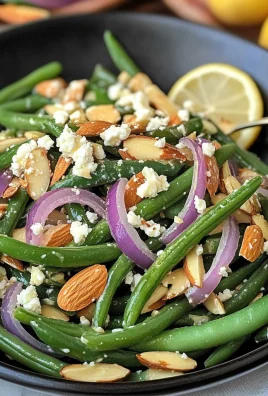 Keto Warm Green Bean Salad with Almonds