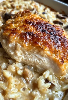 Lazy Day Creamy Chicken & Rice Dinner Casserole