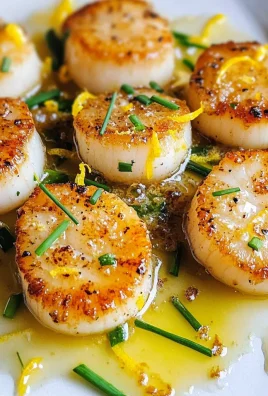 Lemon Butter Scallops Recipe