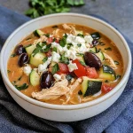 Low-Carb Greek Chicken Chili