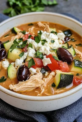 Low-Carb Greek Chicken Chili