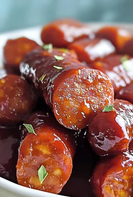 Low Carb Baked BBQ Sausages