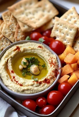 Lunch Box Hummus and Crackers