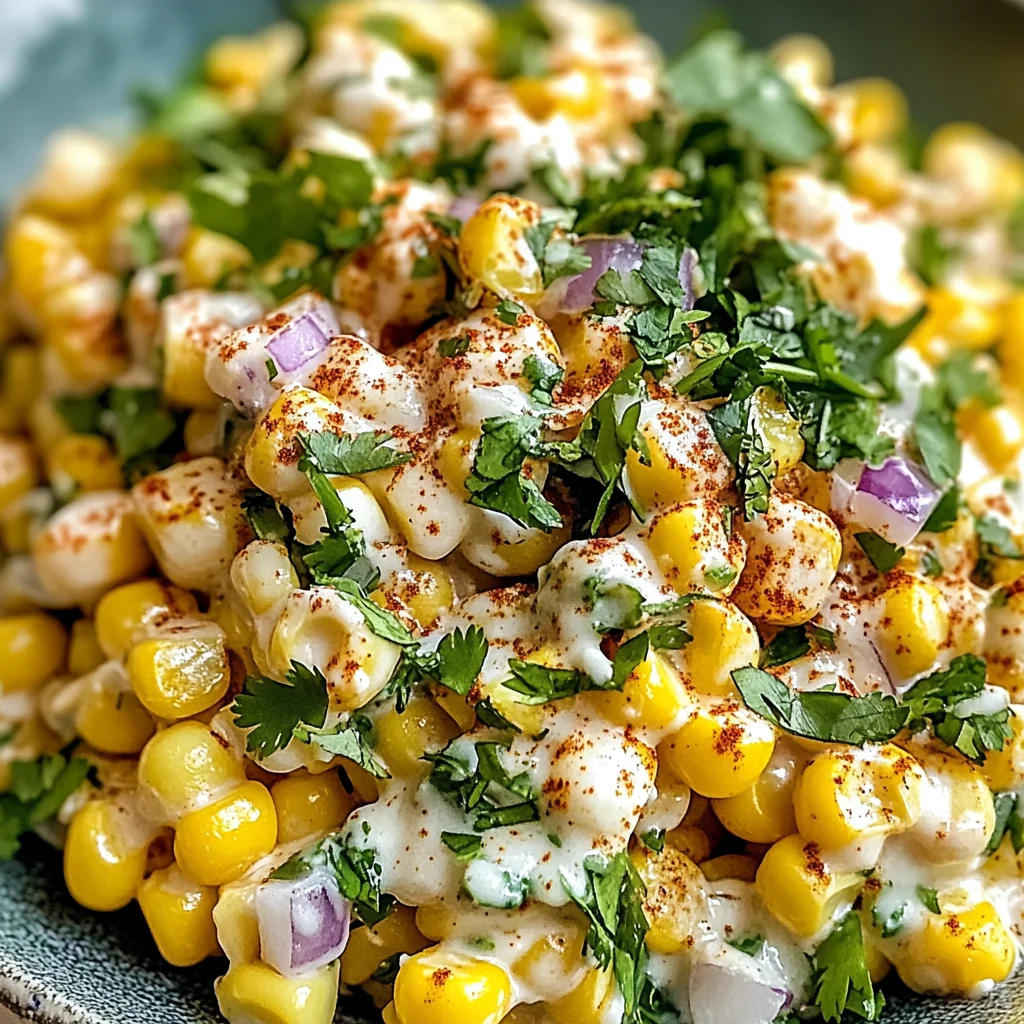 Mexican Street Corn Salad
