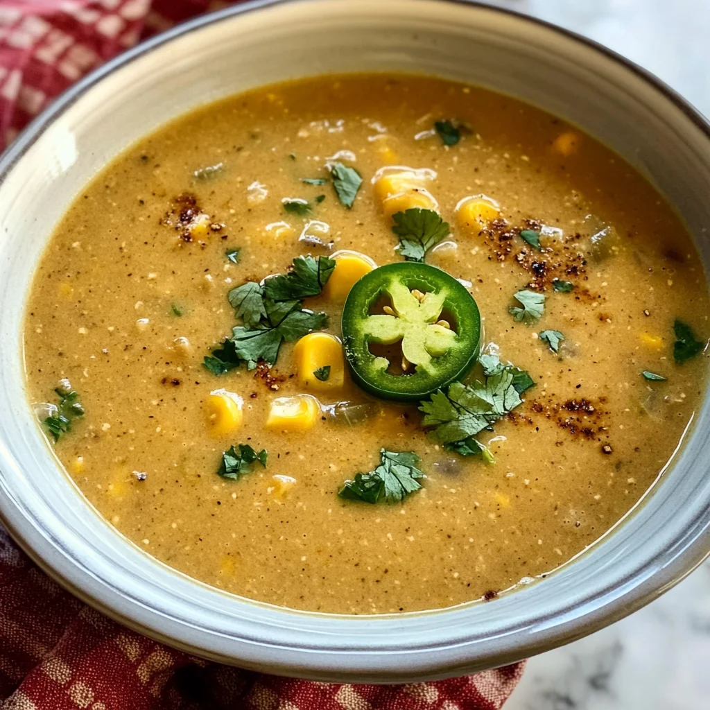 Mexican Street Corn Soup