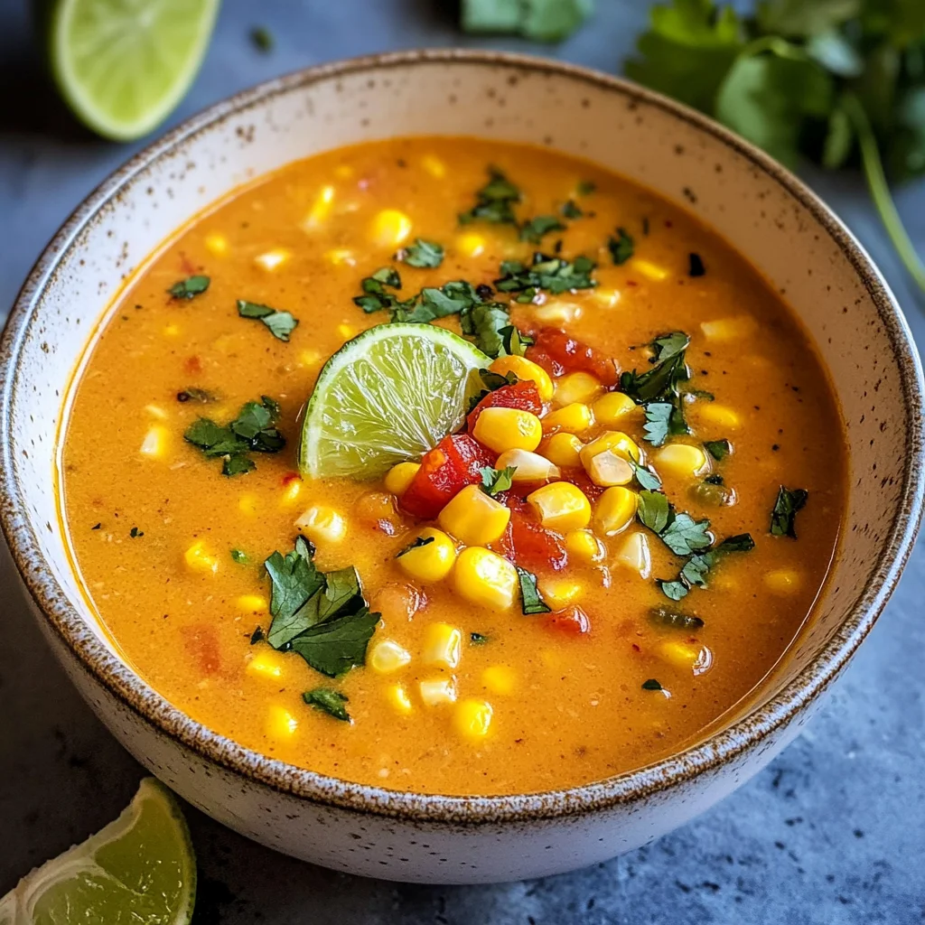 Mexican Sweet Corn Soup