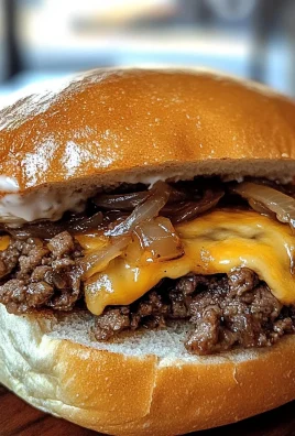Minced Beef Sandwich with Caramelized Onions