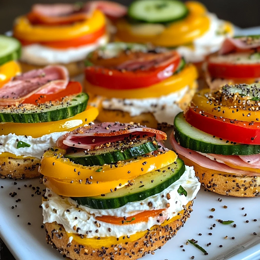 Mini Bagel Sandwiches for the Pool image 2