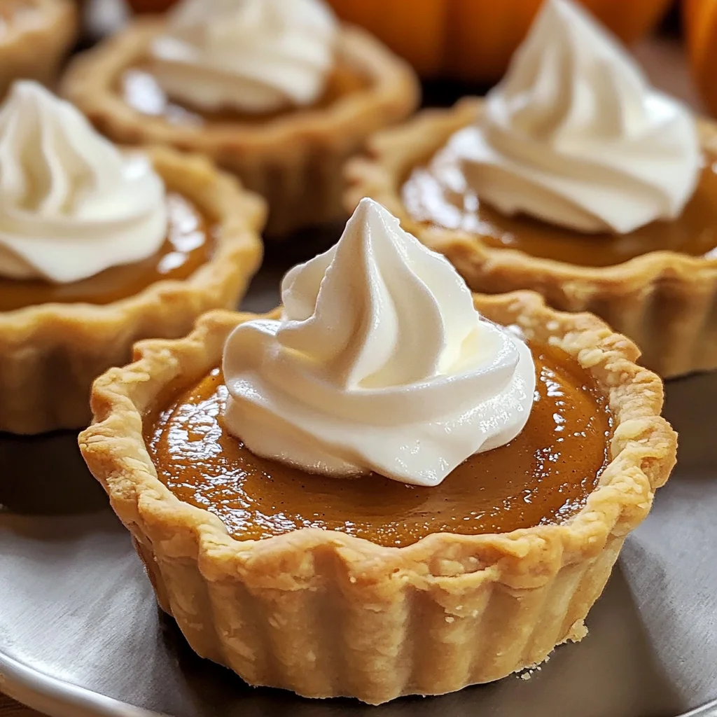 Mini Pumpkin Pies
