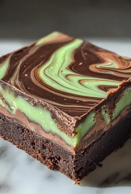 Mint Brownie Swirl Fudge