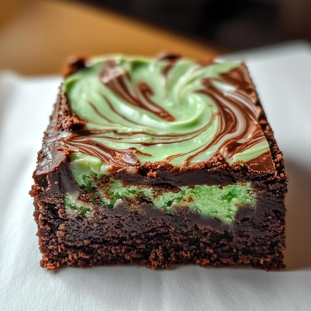 Mint Brownie Swirl Fudge image 4