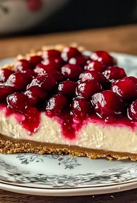No Bake Cherry Cheesecake