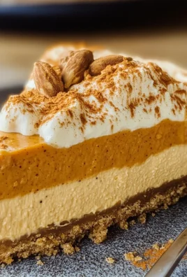 No Bake Pumpkin Cheesecake