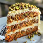 Pistachio Carrot Cake