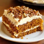 Pumpkin Cake with Cream Cheese Frosting