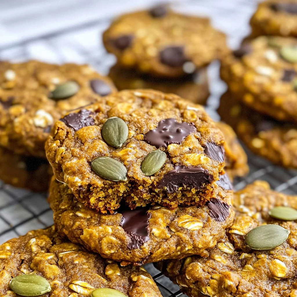 Pumpkin Oatmeal Cookies