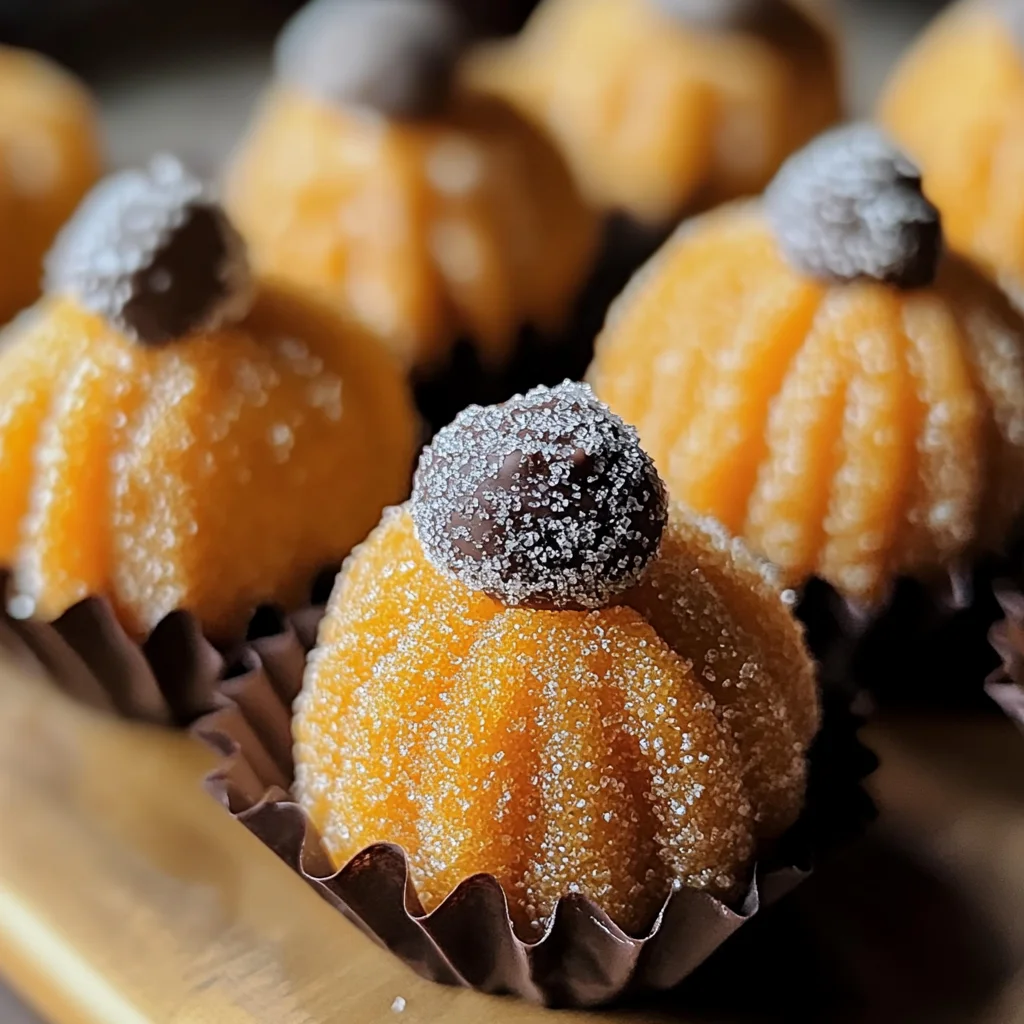 Pumpkin Pie Cheesecake Truffles