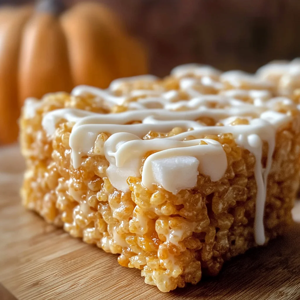 Pumpkin Rice Krispies