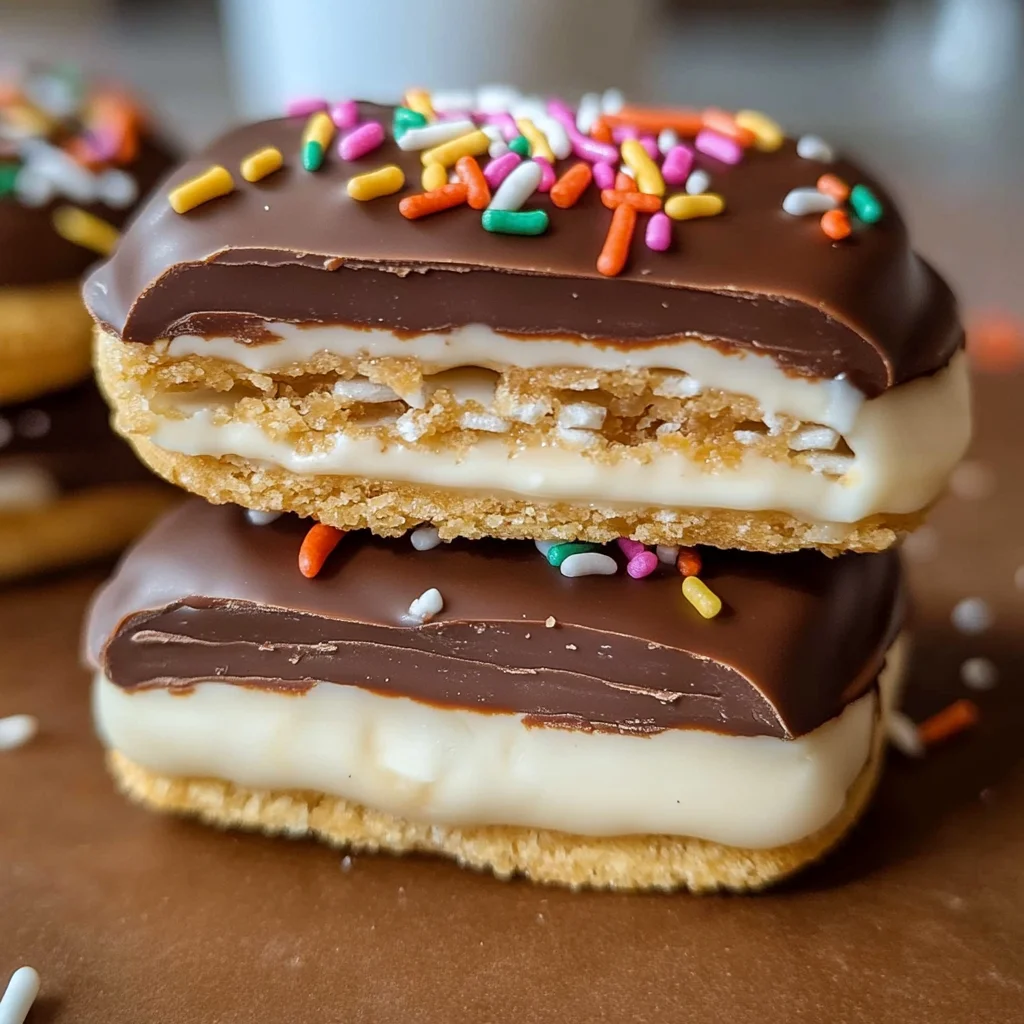 Ritz Peanut Butter Chocolate Sandwiches