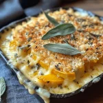 Sage Butternut Squash Gratin