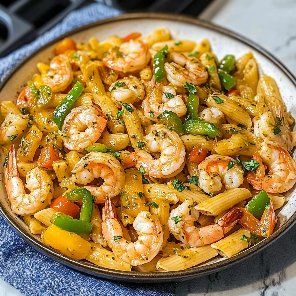 Shrimp Rasta Pasta