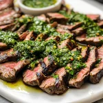 Skirt Steak with Chimichurri Sauce