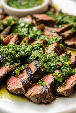 Skirt Steak with Chimichurri Sauce