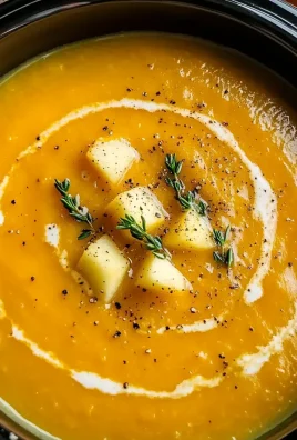 Slow Cooker Butternut Squash Soup