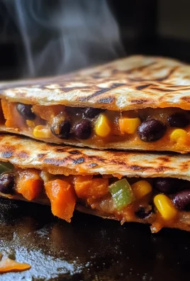 Sweet Potato Black Bean Quesadillas Recipe