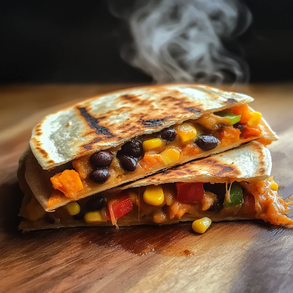 Sweet Potato Black Bean Quesadillas Recipe image 4
